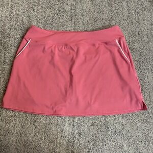 Sigrid Olsen Womens Skort XL Blush Pink Pockets Golf Tennis Pickleball Sport